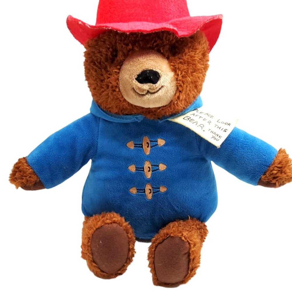 2016 Paddington Bear Kohls Cares 14” Plush Stuffed Animal Teddy Bear- preowned